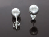 Ball 7mm Stud Silver Sterling Earrings - Essentially Silver Jewelry