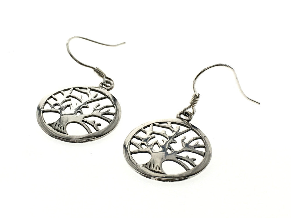 Tree of Life Sterling Silver Earrings