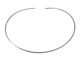 Collar Round Open 2mm Sterling Silver - Essentially Silver Jewelry