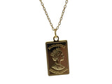 Coin 18K Gold Plated Sterling Silver Queen Elizabeth Necklace