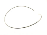 Collar Open Round 3mm Sterling Silver Wire - Essentially Silver Jewelry
