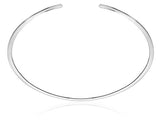 Collar Open Round 3mm Sterling Silver Wire - Essentially Silver Jewelry