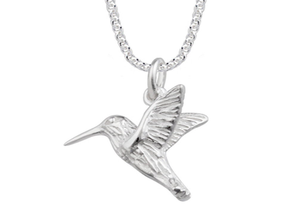 A Sterling Silver Bird Necklace - Essentially Silver Jewelry