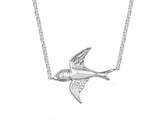 A Sterling Silver Bird Necklace - Essentially Silver Jewelry