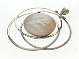 Mother of Pearl .925 Sterling Silver Pendant