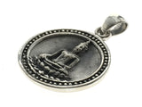 Budha Sterling Silver Pendant - Essentially Silver Jewelry