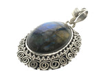 Laboradorite Sterling Silver Pendant