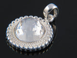 Cubic Zirconia .925 Sterling Silver Pendant - Essentially Silver Jewelry