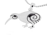 Kiwi Koru Sterling Silver Pendant - Essentially Silver Jewelry