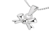Bow Sterling Silver Charm/Pendant - Essentially Silver Jewelry