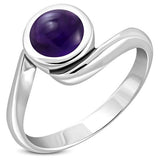 Amethyst Sterling Silver Ring
