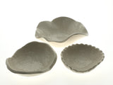 Clay white trinket shell