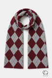 Textured-Knit Wool-Blend Scarf