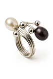Pearl .925 Sterling Silver Wrap Ring
