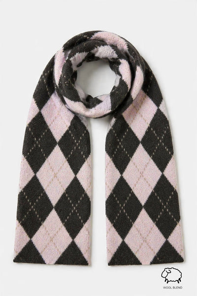 Textured-Knit Wool-Blend Scarf