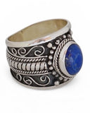 Lapis Lazuli Sterling Silver Ring
