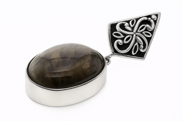 Labradorite Sterling Silver Pendant