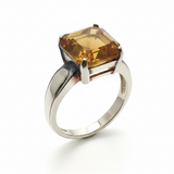 Citrine Sterling Silver Ring