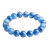 Crystal Natural Old-Mine Kyanite Bead Bracelet