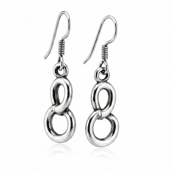 Figure 8 Sterling Silver Earrings