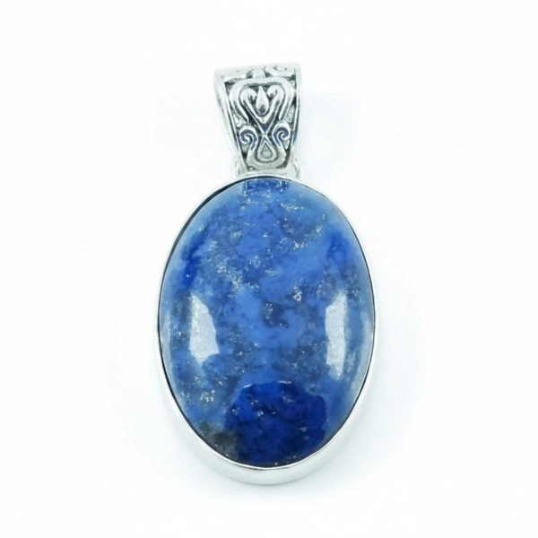 Lapis Lazuli Sterling Silver Pendant