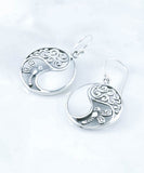 Mother of Pearl Sterling Silver Earrings