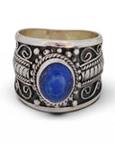 Lapis Lazuli Sterling Silver Ring