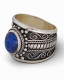 Lapis Lazuli Sterling Silver Ring