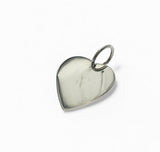 Heart Sterling Silver Pendant - Handcrafted Love Symbol Charm