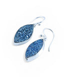 Druzy Sterling Silver Earrings