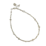 S925 Sterling Silver Broken Silver Bracelet