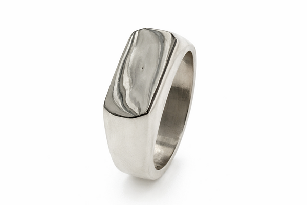 Signet Sterling Silver Ring