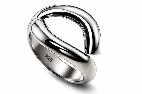 Handshake .925 Sterling Silver Ring
