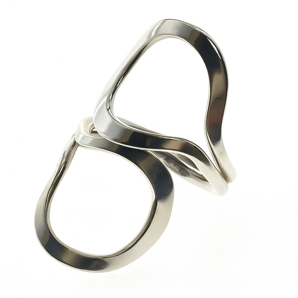 Wrap Looped .925 Sterling Silver Ring