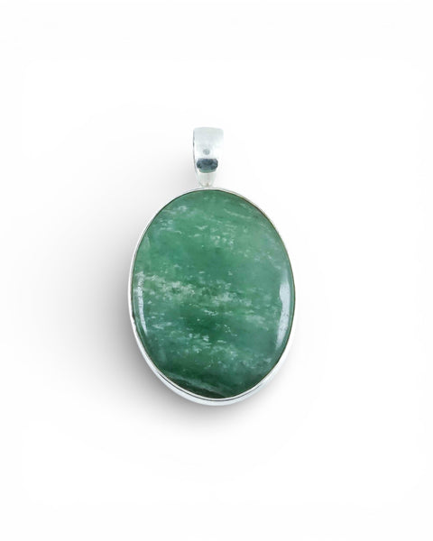 Aventurine Sterling Silver Pendant