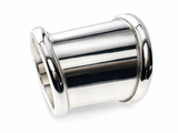 Rimmed Shield .925 Sterling Silver Ring