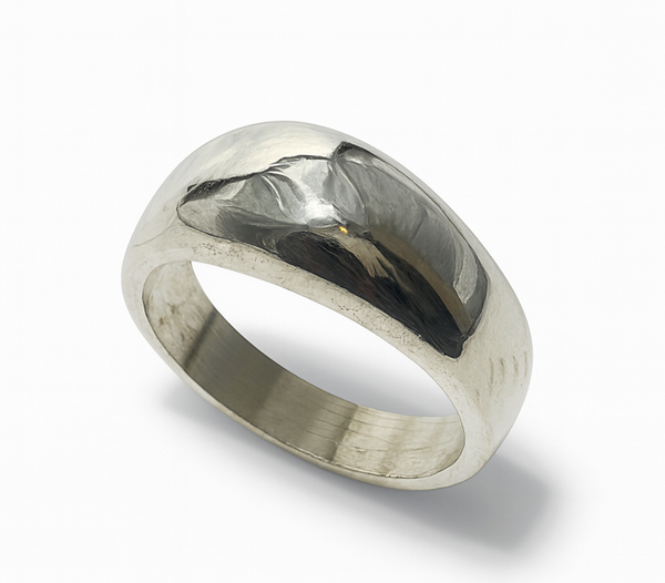 Plain Pulp Sterling Silver Ring