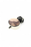 Pink Resin Sterling Silver Pendant