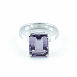 Amethyst Sterling Silver Ring