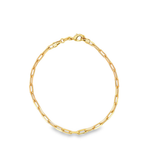 Gold Filled 18k Paperclip Bracelet (I352-I356/I365/I504)