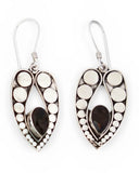 Smoky Topaz Sterling Silver Earrings