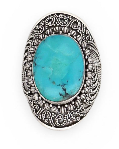 Turquoise Sterling Silver Ring