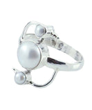 Pearl Sterling Silver Ring