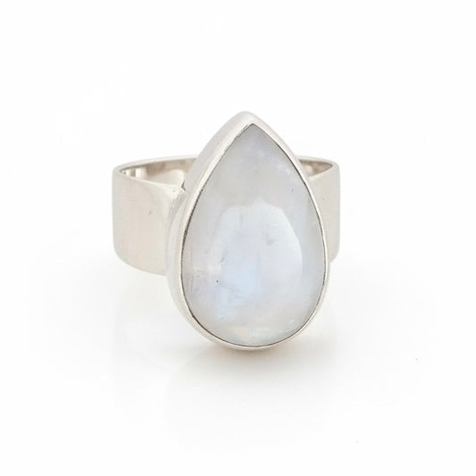 Moonstone Sterling Silver Ring