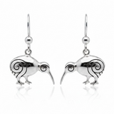 Kiwi Koru Sterling Silver Earring