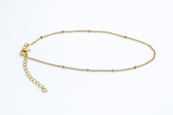Foot Gold Plated Ball Anklet