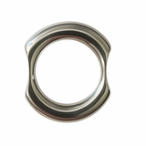 Indented Sterling Silver Chunky Band