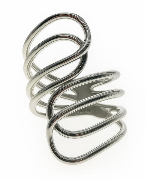 Wrap Wire Four .925 Sterling Silver Ring