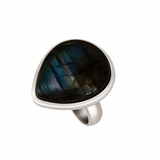 Labradorite .925 Sterling  Silver Ring