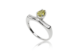 Peridot Sterling Silver Ring